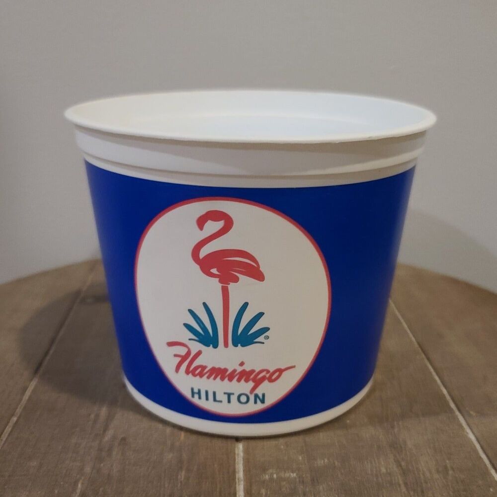 Vintage Flamingo Hilton Casino Las Vegas Coin Bucket Coin Cup